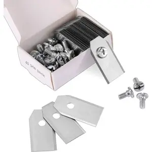 OEM 45 X Lames De Couteau En Titane Pour Toutes Les Tondeuses Robotiqu... pas cher