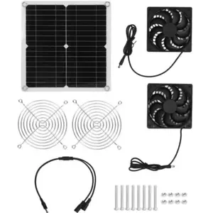 SCORPIO Ventilateur D'Extraction À Énergie Solaire, 20 W Ventilateur S...Vendu parmanomano