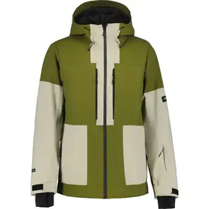Icepeak - Veste de ski/snowboard stretch - Castres M Olive pour Homme en Silicone - Taille 48 FI - Kaki
