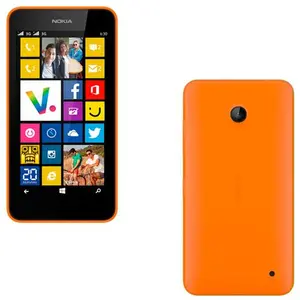 Smartphone Nokia Lumia 630, Double SIM, 8 Go, Orange Vif pas cher