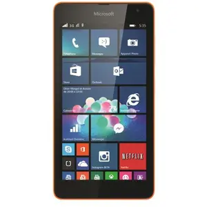 Smartphone Nokia Lumia 535 Double SIM 8 Go Orange pas cher