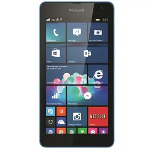 Smartphone Nokia Lumia 535 Double SIM 8 Go Cyan pas cher