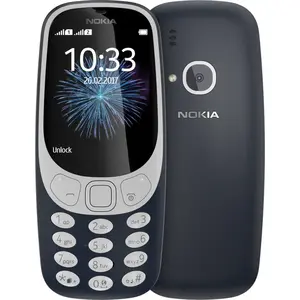 Comparateur de prix : Téléphone mobile - NOKIA - 3310 DS TA-1030 NV FR BLEU FONCE - GSM - 24 - 1200 mAh - Bleu