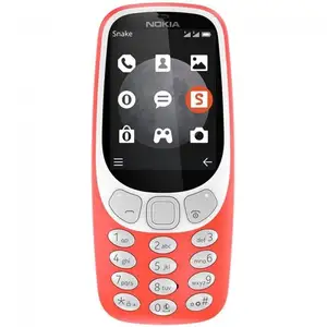 Nokia Mt000737 3310 Unlocked Dual Uk Sim-free Mobile Phone Red pas cher