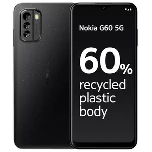 Nokia G G60 16,7 cm (6.58") Double SIM 5G USB Type-C 4 Go 64 Go 4500 mAh Noir pas cher