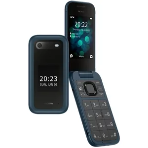 Comparateur de prix : HMD Téléphone portable basique Nokia 2660 Flip 2,8" 4G Nano SIM 128 Mo Bleu