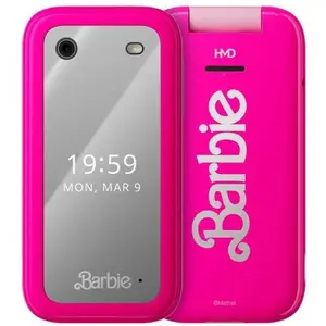 HMD Barbie Phone 7,11 cm (2.8") 125 g Rose Téléphone numérique pas cher
