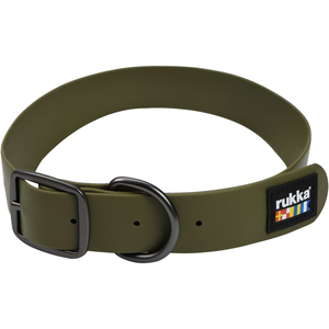 Collier Rukka Biodipro, olive taille L 45-55cm tour de cou, 30mm de large chienVendu parzooplus