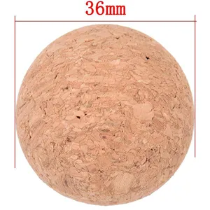 1pc Liège Bois Massif Baby-Foot En Bois Table De Foot Ballon De Foot B... pas cher