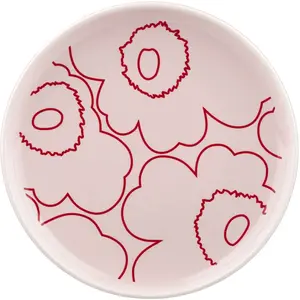 Marimekko - Assiette à mignardise Piirto - Rose - Grès - Designer Maij...Vendu paramazon
