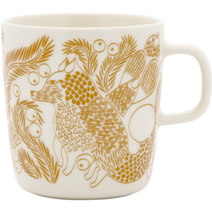 Marimekko - Mug Ketunmarja - Blanc - Grès - Designer Aino-Maija Metsol...