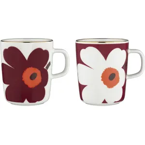 Marimekko - Mug Tiara - Rouge - Grès - Designer Maija IsolaVendu parmade-in-design