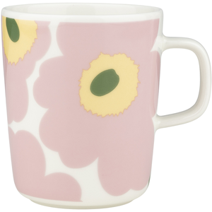Marimekko - Mug Unikko - Rose - Grès - Designer Maija Isola