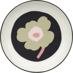 Marimekko - Assiette creuse Unikko - Multicolore - Grès - Designer Mai...