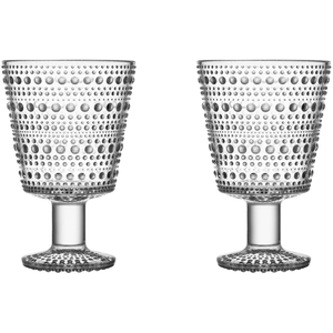 Comparateur de prix : Iittala - Verre à vin Kastehelmi - Transparent - Verre pressé - Design...