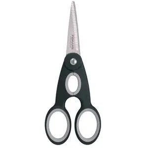 Comparateur de prix : Fiskars - 1003034 Ciseaux de cuisine gauchers, droitiers 220 mm noir