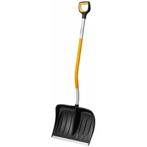 Comparateur de prix : Fiskars Poussoir à neige incurvé X-series - poignée coudée en forme de D TU