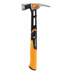 Marteau de coffreur IsoCore l - 910gr, 1020214 - Fiskars