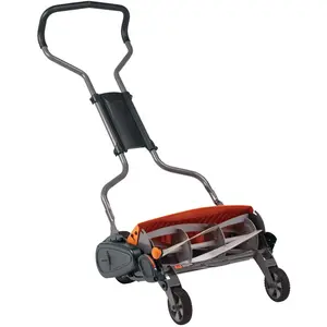 Fiskars Tondeuse à cylindre staysharp Max - Avec récupérateur d'herbe pas cher