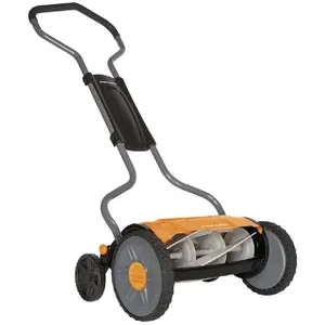 Comparateur de prix : SANS Tondeuse à gazon manuelle hauteur coupe 4 et 10 cm StaySharp Plus Fiskars