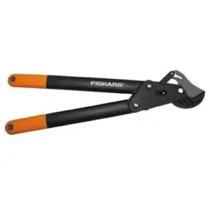Comparateur de prix : FISKARS Coupe-branches PowerStep  L85 à enclume 57cm Ø 40mm