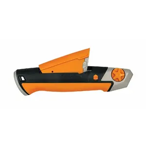 Fiskars Cutter CarbonMax avec lames cassables 25mm pas cher
