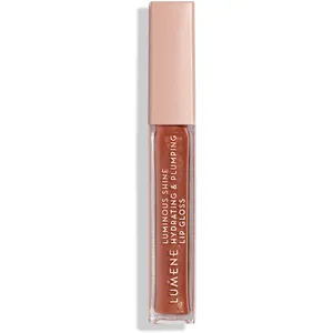 Lumene Luminous Shine brillant à lèvres hydratant teinte 8 Sunset Glow 5 ml