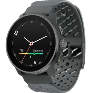 Comparateur de prix : Suunto Race S Titanium Graphite Cardio-Gps Gris/argent TU