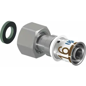 Comparateur de prix : Raccord à sertir écrou libre femelle 16-g3/4" - UPONOR