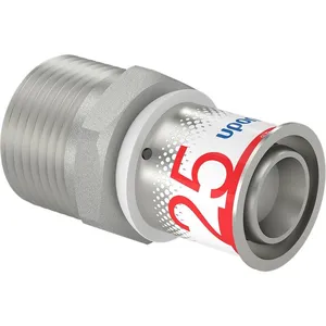 Comparateur de prix : Uponor - raccord droit mâle à sertir s-press plus 1''X25MM 1070508