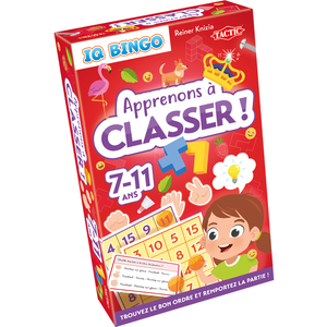 Tactic Apprenons à classer ! IQ Bingo - Jeu éducatif français 7+ pas cher