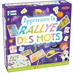 Tactic Apprenons - Le Rallye Des Mots pas cher