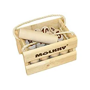 Tactic Jeu Jardin - Mölkky - Coffret Bois pas cher