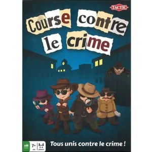 Tactic- Course Contre Le Crime,7 à 99 ans, 53393, Multicolore pas cher