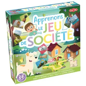 Tactic Apprenons - Le Jeu De Societe pas cher