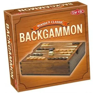 Tactic - 14026 - Jeu Classique - Jeux De Voyage En Bois : Backgammon pas cher
