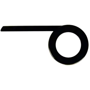 Herrmans Bike Components Slyde Catena per Bicicletta Unisex Adulto, Nero, 38Zähne,118mm,319mm pas cher
