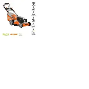 Tondeuse à gazon thermique 5 en 1 mulching 5,7 cv 196cc rx500s pas cher