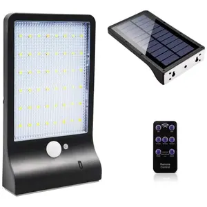 Lampe Solaire Exterieur 48 led Détecteur de Mouvement Lumière Dimmable...Vendu parmanomano