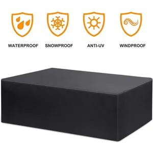 LANGRAY Housse de mobilier de jardin Table de jardin étanche Housse de protection pour coin salon de mobilier de jardin Capot respirant Mobilier de jardin pas cher