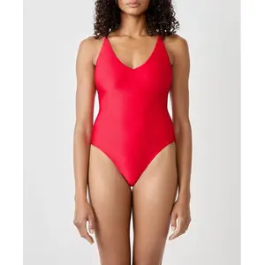 Etam - Maillot de bain 1 pièce Negara fushia 42 pas cher