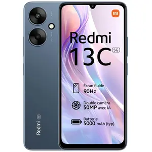 Xiaomi Redmi 13C 5G 128 Go - Bleu - Débloqué pas cher