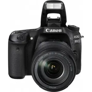 Reflex EOS 80D - Noir + Canon Zoom Lens EF-S 18-135mm f/3.5-5.6 IS USM... pas cher