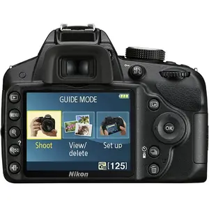 Reflex D3200 - Noir + Nikon AF-S DX Nikkor 18-55mm f/3.5-5.6G II ED f/... pas cher