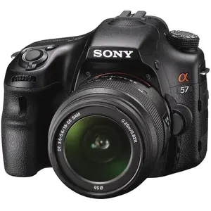 Reflex Alpha SLT-A57 - Noir + Sony 18-55mm f/3.5-5.6 SAM DT f/3.5-5.6 pas cher