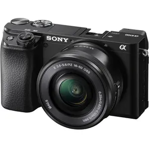 Alpha 6100 - Noir + Sony Sony E PZ OSS 16-50mm f/3.5-5.6 f/3.5-5.6 pas cher