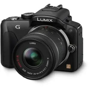 DMC-G3 - Noir + Panasonic Lumix G Vario 14-42mm f/3.5-5.6 II ASPH Mega... pas cher