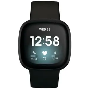 Montre Fitbit Cardio GPS Versa 3 - Noir pas cher