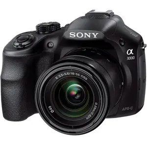 Reflex Alpha a3000 - Noir + Sony E 18-55mm f/3.5-5.6 OSS f/3.5-5.6 pas cher