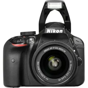 Reflex D3300 - Noir + Nikon AF-P DX 18-55mm f/3.5-5.6G VR f/3.5-5.6 pas cher